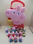 Peppa Pig Along Friends Storage Carrying Case With Figures 2003 Jazwares Used. Price: $25.00.