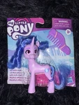 My Little Pony Izzy Moonbow Unicorn Figure Purple Blue Mane Hasbro New. Price: $9.00.