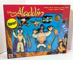 Disneys Aladdin Prince Ali, Parade Genie Action Figure Playset Mattel Sealed New. Price: $29.00.