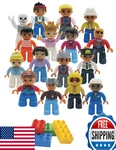 Kids Toys - People Figures For Building Blocks Preschool New. Price: $46.49.