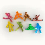 Zing Stikbot Lot Of 8 Stop Motion Animation Stick Toy Action Figures Used. Price: $39.99.