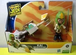 New Hasbro Wars Young Jedi Adventures Kai Brightstar Action Figure Set. Price: $6.49.