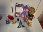 (X8) Sing Mcdonald's Toys Figure Plush Ash Gunter Johnny Q Teez Darius Rosa Used. Price: $39.99.