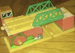 Learning Curve Thomas & Friends Wooden Train Drawbridge Accessory Compatible Used. Price: $16.00.