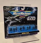 Vintage 1996 Galoob Micro Machines Star Wars Imperial Pilots Space New Sealed. Price: $14.98.