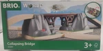 Brio Collapsing Bridge For Wooden Train Set 3-PIECE Kids Toy #33391 New. Price: $34.99.