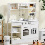 Sainsmart Jr. Kitchen For Kids Wooden Playset Lights Sounds Ice New. Price: $243.51.