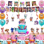 Super Kitties Party Decoration Cat Birthday Supplies Cake Topper Banner Balloons New. Price: $16.99.