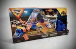 Monster Jam 2-IN-1 Launch Go Hauler Playset & Storage With Max-d Truck New. Price: $49.99.