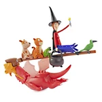 The Broom Story Time Set - Collectible Articulated Character Action Figu New. Price: $40.48.