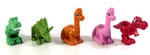 Paw Patrol Rescue Mini Dinosaurs Figures Lot Of Toys 1.5" Spin Master Used. Price: $19.95.