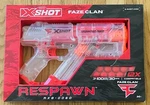 Zuru- X-shot Faze Clan Respawn Toy Gun With 12 Dart Balls New In Box Rxb 0060. Price: $22.50.