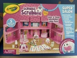 Crayola Scribble Scrubbie Pets Super Salon, Color, Paint & Wash Toy Animals New. Price: $19.99.