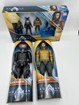 Aquaman & The Lost Kingdom 4 Pack Shark Guard, Manta Man,black New. Price: $42.00.