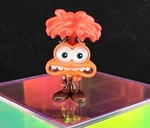 Inside Out Anxiety 1.25" Loose Mini Figure Just Play Disney Pixar Used. Price: $6.95.