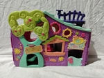 Littlest Pet Shop Tree House Play-set Club 2007 Hasbro Lps Purple Vgc Used. Price: $40.57.