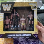 Wwe Legends Character Pack Of 4 Flexfigs New. Price: $21.31.