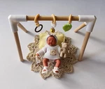 My Mini Baby Doll Play Gym And Accessories (pacifier Clip Toy) - Boho Style New. Price: $18.19.