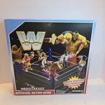 Wwe Wrestlemania 2 Retro Wrestling Ring Vintage Exclusive Mattel Figures Toy Set New. Price: $44.95.