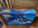 Vintage 2000 Sealed Mattel Max Steel MX77 Sharkruiser Aqua Attack Vehicle New. Price: $27.50.