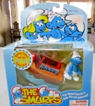 The Smurfs 1996 Irwin Peyo Boating & Die Cast Speed Poseable Figure New. Price: $13.95.