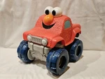 Sesame Street Elmo Giggle Go Crash, Spin & Zoom Monster Truck Tested Used. Price: $19.95.