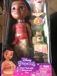 Disney Princess Moana Treat Time With Pua Set Doll/accessories By Jakks New. Price: $49.99.