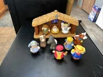 Mattel Fisher-price Little People 10PC Christmas Nativity Manger Playset Figures Used. Price: $29.99.