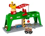Brio Container Crane Magnetic Hook Toy Fsc-certified Craftsmanship New. Price: $104.40.