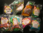 Disney's Tarzan "complete 8 Figures With Accessories Set" Nip Mcdonald's 2000 New. Price: $44.00.