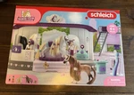 New Schleich Bundle - Sofia's Beauty Salon (42588) + Bonus Horses. Price: $75.00.