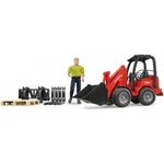 Bruder 1:16 Scraper Schaffer With Character And Pallet Bulldozer Art 02191 Nuovo. Price: $32.06.