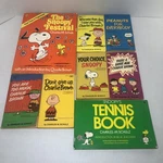 Lot Of 8 Peanuts Books By Charles Schulz, Snoopy Charlie Brown, Vintage Pbs Good. Price: $15.00.
