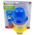 Cocomelon Bathtub Fun Body Wash And Stacking Cups 6 Piece Set Berry Scented 3+ New. Price: $12.99.