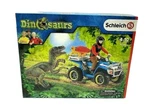 Schleich Dinosaurs Quad Escape From Velociraptor 5 Piece Playset 41466 New. Price: $39.95.
