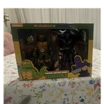 Nickelodeon Neca Tmnt Cartoon Michelangelo Vs Foot Soldier New. Price: $90.00.