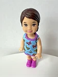 Mattel Barbie Skipper Babysitters Inc Toddler Girl Doll Dress Shoes Panty Used. Price: $12.97.