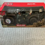 Hasbro G.i. Joe Limited Edition Green Willys Jeep W/ Machine Gun & Figure New. Price: $115.00.