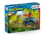 Schleich Dinosaurs Quad Escape From Velociraptor 5 Piece Playset 41466 New. Price: $32.39.