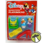 Disney Mickeytown Playground & Donald Duck Playset No. 6372B Mattel New. Price: $44.95.