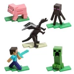Minecraft Figurines Mojang Mattel Micro Collection 2.5" Tall Toy New. Price: $9.99.