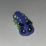 Wigglitz Fidget 1 Toy Plumie The Grub Figure 2025 Zb Designs 2026 Used. Price: $15.00.