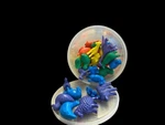Set Of 34 Preschool Edx Education Farm Animals Learning Resources Counters Used. Price: $5.00.