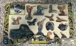 New Ray Wild Playset 16 Pieces Atv Pheasants Turkeys Dogs Hunters 2005. Price: $30.00.