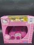 Vtg Hello Kitty Carry Along Mini Doll House W/figures Furniture Sanrio Blue Box New. Price: $85.00.