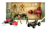 Halo Mongoose With Master Chief & Banished Ghost Elite Warlord New In Box. Price: $37.88.