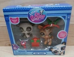 Littlest Pet Shop Pairs With Virtual Code Panda & Deer Winter Pals - New !!!. Price: $17.99.