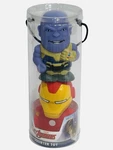 Marvel Avengers Water Squirter Toys Thanos & Iron Man Bathtub New. Price: $5.00.