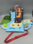Pok Mon PKW2366 Fold Up Carry Case Volcano Playset Incomplete Used. Price: $13.59.