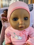 New Baby Born My First Harper Life Like Doll Eyes Open Close. Price: $26.99.